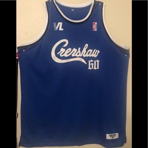 NIPSEY HUSSLE #60 VICTORY LAP CRENSHAW JERSEY USED🔥🔥🔥caution ⚠️ ⚠️⚠️USED